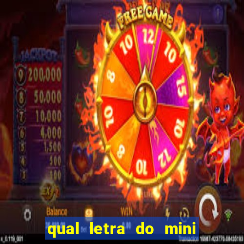 qual letra do mini dolar hoje